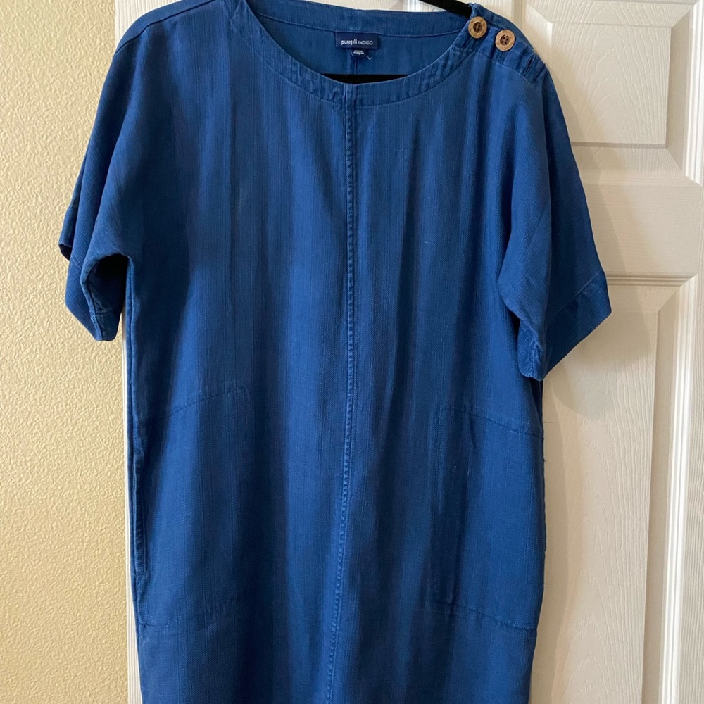 Pure Jill indigo dress
